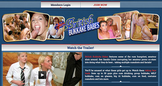 Top adult website featuring class-A bukkake videos