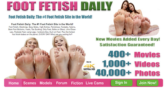 Most popular adult site to enjoy awesome foot fetish flicks